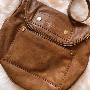 Marc Jacobs brown genuine leather purse